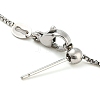 304 Stainless Steel Add a Bead Adjustable Box Chains Bracelets for Women BJEW-M307-01A-P-3