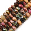 Natural Tiger Eye Beads Strands G-C259-A46-5x8mm-2