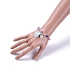Stretch Charm Bracelets BJEW-JB05085-04-4