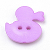 2-Hole Acrylic Buttons BUTT-Q037-10D-3