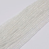 Natural Quartz Crystal Beads Strands G-E352-01-1-1