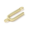 Rack Plating Brass Connector Charms KK-P245-07G-U-2