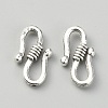 Tibetan Style Zinc Alloy S-Hook Clasps FIND-WH0144-88AS-2