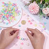 300Pcs Imitation Pearl Acrylic European Beads OACR-SP0002-05-3