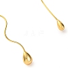 Brass Choker Necklaces NJEW-F326-01G-2