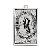 Non-Tarnish 201 Stainless Steel Pendants STAS-S105-LA211-4-1
