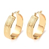 304 Stainless Steel Hoop Earrings for Women SA-CBA4160-24G-4