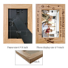 Natural Wood Photo Frames DIY-WH0247-009-2