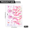 Waterproof PVC Window Stickers DIY-WH20053-13C-2