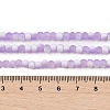 Frosted Crackle Glass Beads X1-GLAA-U001-4mm-M04-4