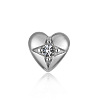 316L Surgical Stainless Steel Micro Pave Clear Cubic Zirconia Tongue Rings FS-WG6EDE0-03-1