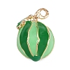 Alloy Enamel Charms PALLOY-S059-01G-A-1
