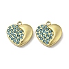 Real 14K Gold Plated 304 Stainless Steel Charms STAS-L022-063G-03-1