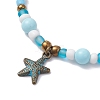 Alloy Charm Bracelets BJEW-JB11721-01-3