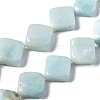 Natural Amazonite Beads Strands G-N0326-73B-02-1