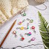  Handmade Polymer Clay Beads Pendant Decorations HJEW-NB0001-31-2