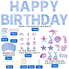 Birthday Decoration Paper Flag Banners HJEW-WH0042-86-2