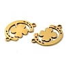 201 Stainless Steel Connector Charms STAS-Q245-19G-2