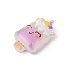Summer Theme Opaque Resin Cabochons RESI-G106-01F-2