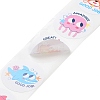 500 Paste Paper Self-Adhesive Stickers AJEW-S085-01C-3