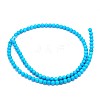 Natural Magnesite Round Bead Strands TURQ-E022-38C-4mm-2