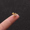 Brass Micro Pave Clear Cubic Zirconia Cartilage Earrings for Women WGD0011-32-1