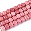 Ombre Effect Dyed Glass Beads Strands GLAA-N067-01A-10-1