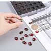 Pointed Back Glass Rhinestone Cabochons RGLA-OC0001-03B-5