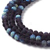Transparent Glass Beads Strands X-EGLA-A044-T8mm-MB15-4