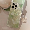 Summer Green Butterfly TPU Plastic Mobile Phone Cover PW-WG901B1-10-3