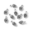Pine Cone Tibetan Style Alloy Pendants TIBEP-R344-25AS-LF-3