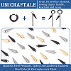 Unicraftale 30Pcs 3 Style Stainless Steel Pendants STAS-UN0037-76-3