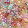 300Pcs 6 Style Transparent Acrylic Bead Caps TACR-CD0001-03-3
