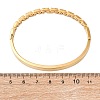 304 304 Stainless Steel Micro Pave Cubic Zirconia Hinged Bangles for Women BJEW-Z146-01G-2
