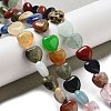 Natural & Synthetic Mixed Gemstone Beads Strands G-R190-10mm-43-2