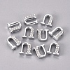 Alloy Slide Charms PALLOY-WH0066-21U-2