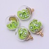Transparent Glass Globe Pendants LS-GLAA-TAC0003-03B-1