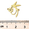 304 Stainless Steel Pendants STAS-M117-02C-G-3