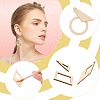 DIY Wooden Dangle Earring Making Kits DIY-SP0005-02-4
