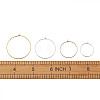 Brass Wine Glass Charm Rings KK-CD0001-05-9