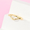 Brass Finger Rings for Women KK-P299-10G-3