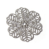 Non-Tarnish 304 Stainless Steel Filigree Pendants X-STAS-O092-23-2