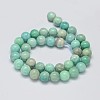 Natural Amazonite Beads Strands X1-G-K068-03-8mm-3