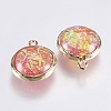 Resin Pendants KK-K212-F01-2