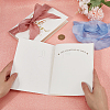 Paper Wedding Vows Card AJEW-WH0258-902B-5