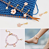Flower Stitch Markers HJEW-AB00275-5
