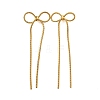 304 Stainless Steel Stud Earrings EJEW-A129-01G-2