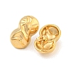 Peanut 304 Stainless Steel Ear Studs EJEW-L290-032G-2