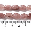 Dyed Natural Malaysia Jade Beads Strands G-P528-I07-01-5