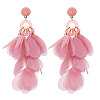 Alloy Acrylic Dangle Stud Earrings FS-WG3C6DF-03-1